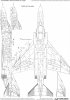 HobbyDecal ST48041V1 F-4 Panel numbers Black stencil font ver 1 1/48 